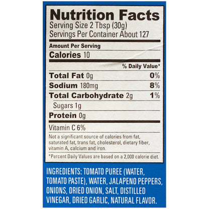 Ortega Medium Picante Sauce Bulk, 4 x 1 GA Case - DOT product image 3