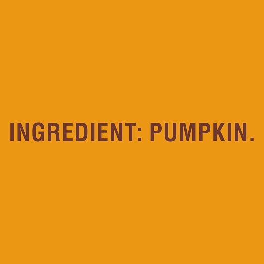 Libby's Pure Pumpkin, 6 x 6.62 lb Case - Ingredients label