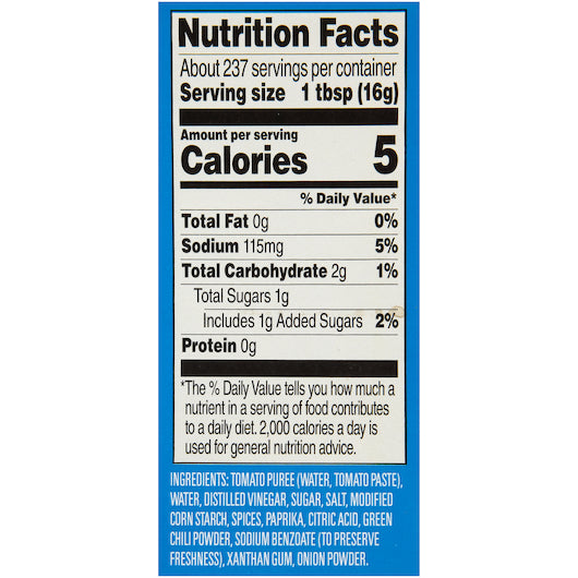 Ortega Taco Sauce, 4 x 1 GA Case - DOT product image 6