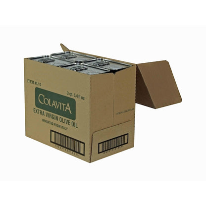 Colavita Extra Virgin Olive Oil Tin, 4 x 101.4 fl oz Case - DOT product image 6