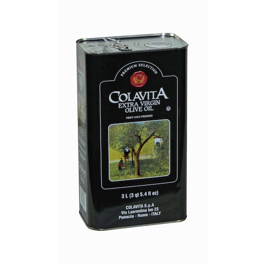 Colavita Extra Virgin Olive Oil Tin, 4 x 101.4 fl oz Case - DOT product image 7
