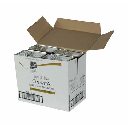 Colavita, Extra Virgin Olive Oil, Premium Italian (3 Liter, 4 Count) - DOT product image 7