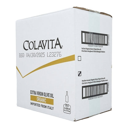 Colavita Organic Extra Virgin Olive Oil, 6 x 17 fl oz Case - DOT product image 6