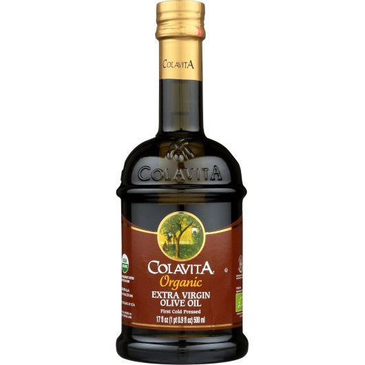 Colavita Organic Extra Virgin Olive Oil, 6 x 17 fl oz Case - DOT product image 2