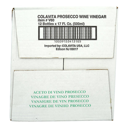 Colavita Prosecco Wine Vinegar Bottle, 12 x 17 fl oz Case - DOT product image 8