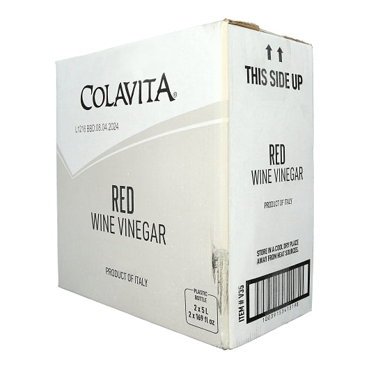 Colavita Red Wine Vinegar Bulk, 2 x 169 fl oz Case - DOT product image 6