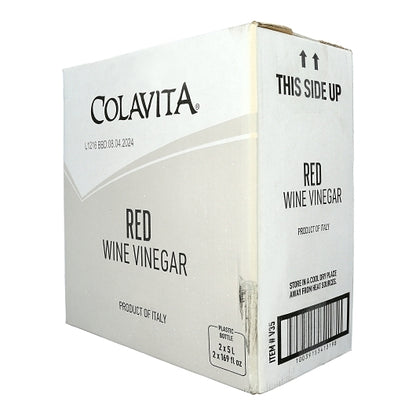 Colavita Red Wine Vinegar Bulk, 2 x 169 fl oz Case - DOT product image 6
