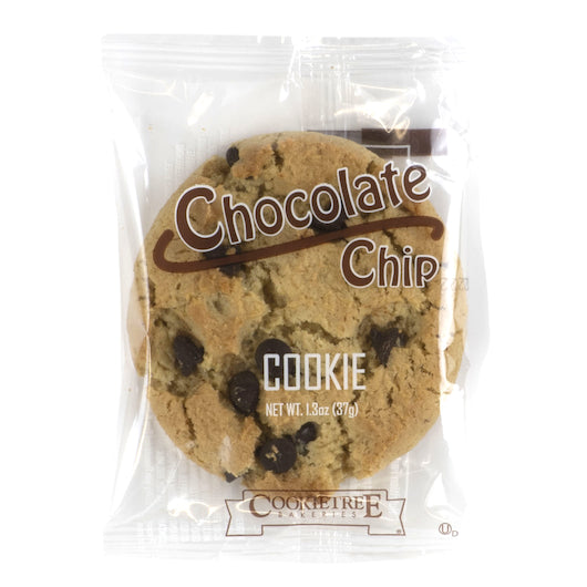 Cookietree Whole Grain Chocolate Chip Cookie, 120 x 1.3 oz Case - Bakery & Desserts