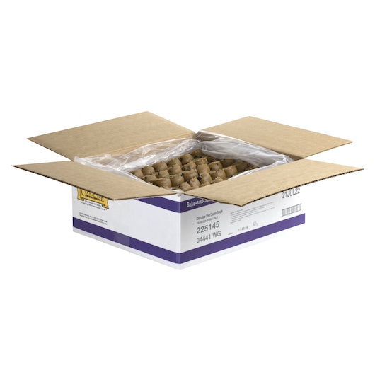 Cookietree Whole Grain Chocolate Chip Cookie Dough, 6 x 63 x 1 oz Case - Bakery & Desserts