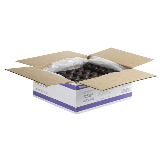 Cookietree Whole Grain Double Fudge Cookie Dough, 5 x 36 x 2 oz Case - Bakery & Desserts
