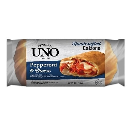 Pizzeria Uno INDIVIDUAL PEPPERONI CALZONE, 8 x 6 oz Case - DOT product image 2