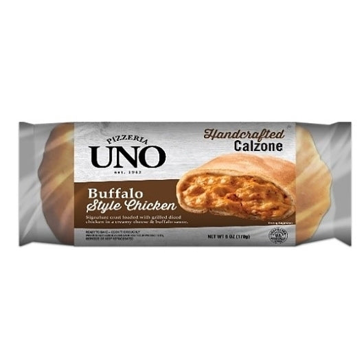 Pizzeria Uno Individual Buffalo Chicken Calzone, 8 x 6 oz Case - Prepared Foods