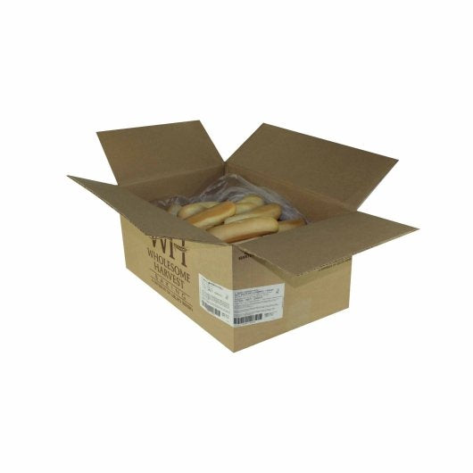 Wholesome Harvest 7 Inch White Sandwich Roll, 65 x 65 ct Case - Breads, Rolls & Buns