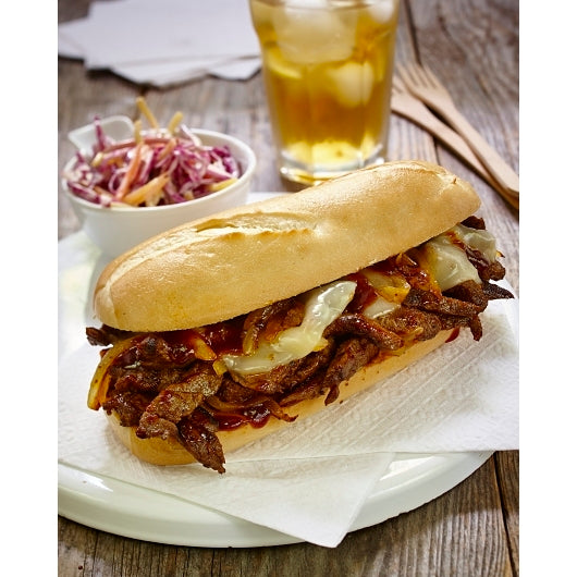 Wholesome Harvest White 8 Inch White Sub Roll, 12 x 6 x 12 ct Case - GS1 styled product image