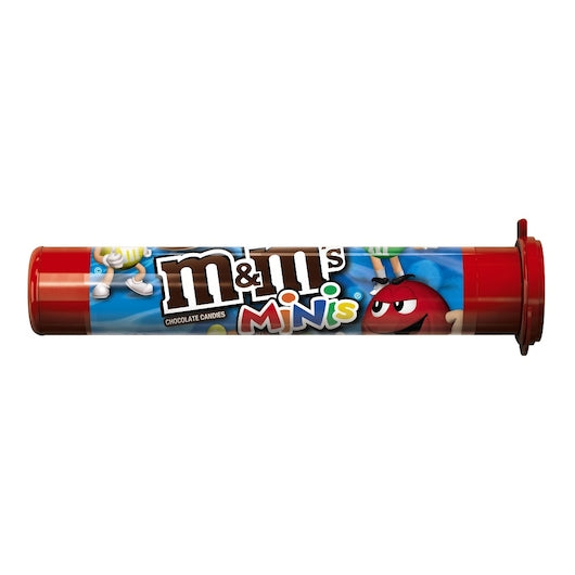 M&M's Milk Chocolate Mini Tubes, 12 x 24 x 1.08 oz Case - DOT product image 3