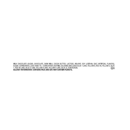 M & M's Milk Chocolate Share Size, 6 x 24 x 3.14 oz Case - DOT product image 3