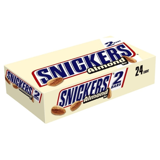 Snickers King Size Almond Chocolate Candy Bar, 6 x 24 x 3.23 oz Case - DOT product image 2