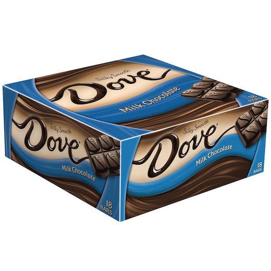 Dove Milk Chocolate Singles, 12 x 18 x 1.44 oz Case - DOT product image 2