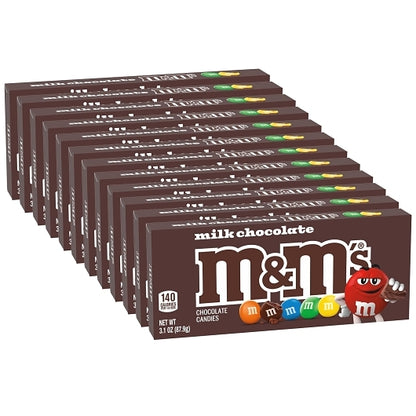 M and Ms Milk Chocolate Movie Box, 12 x 3.1 oz Case - DOT product image 4