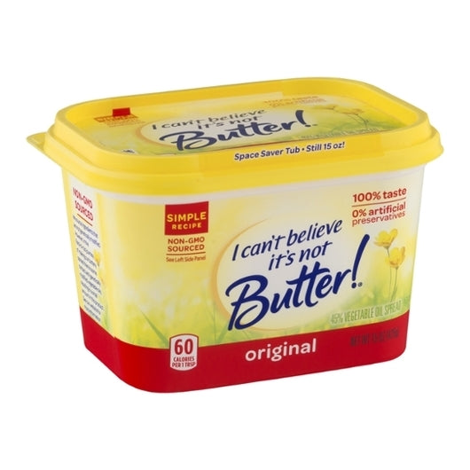 I Can'T Believe Regular Spread, 12 x 15 oz Case - Cheese & Dairy