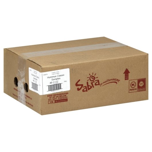 Sabra Classic Hummus Singles, 48 x 2 oz Case - DOT product image 5