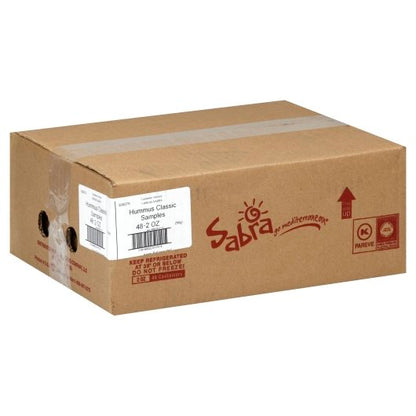 Sabra Classic Hummus Singles, 48 x 2 oz Case - DOT product image 5
