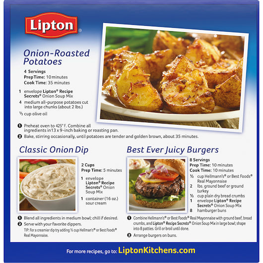 Lipton Savoury Onion Soup Mix, 24 x 2 oz Case - DOT product image 2