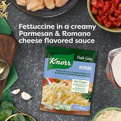 Knorr Pasta Sides Alfredo Flavor Pasta, 12 x 4.4 oz Case - DOT product image 8