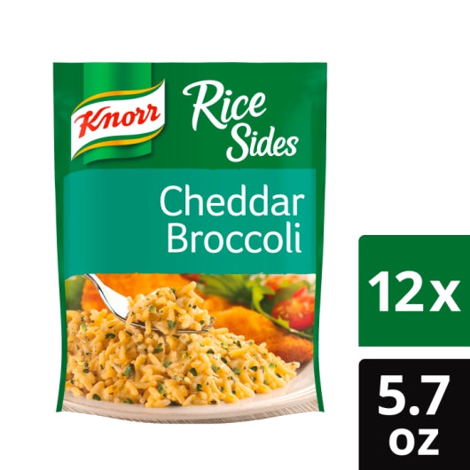 Knorr Rice Sides Cheddar Broccoli Flavor Rice, 12 x 5.7 oz Case - DOT product image 3