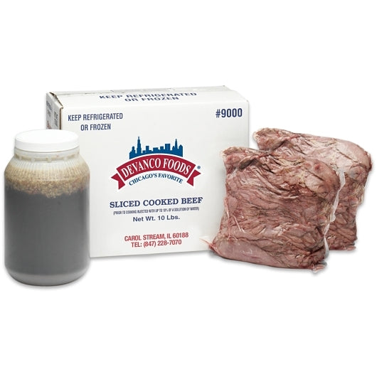 Devanco Italian Beef, 2 x 5 lb Case - Frozen Meat & Seafood