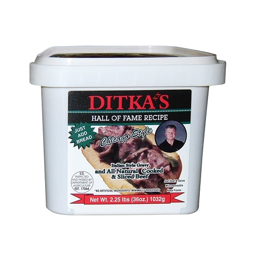 Ditka's Italian Beef & Gravy, 6 x 1 each Case - Frozen Meat & Seafood