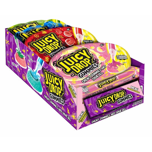 Juicy Drop Gummies, 12 x 16 x 2.01 oz Case - Candy & Confections