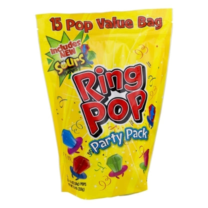 Ring Pop Gusseted Bag, 6 x 7.5 oz Case - Candy & Confections
