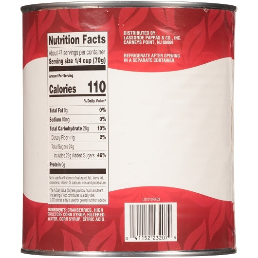 Ruby Kist Jellied Cranberry Sauce, 6 x 117 fl oz Case - DOT product image 2