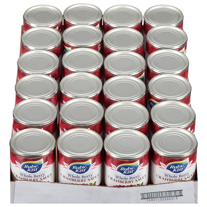 Ruby Kist Whole Berry Cranberry Sauce, 24 x 14 oz Case - DOT product image 4