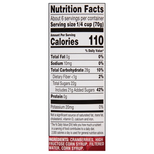 Ruby Kist Whole Berry Cranberry Sauce, 24 x 14 oz Case - DOT product image 8