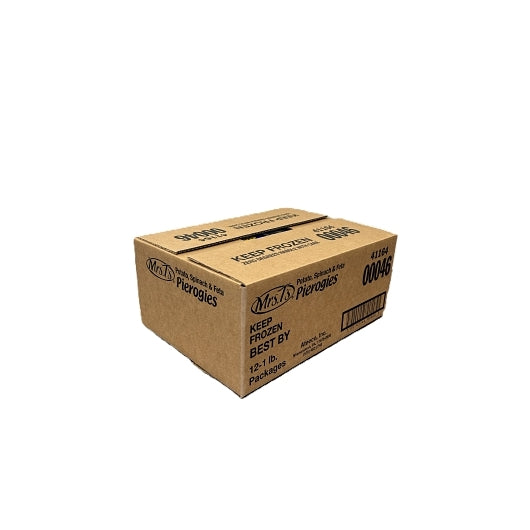 Mrs. T's Feta & Spinach Pierogies, 12 x 16 oz Case - DOT product image 4