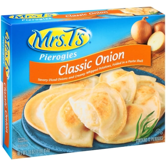 Mrs.Ts Potato and Classic Onion & Potato Pierogies, 12 x 16 oz Case - DOT product image 4