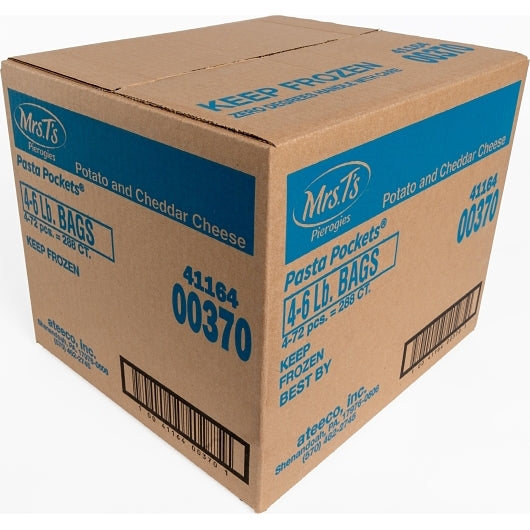 Mrs.Ts Potato and Potato & Cheddar Pierogies, 4 x 96 oz Case - DOT product image 5