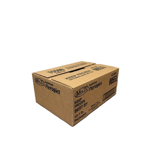 Mrs. T's Traditional Sauerkraut Pierogies, 12 x 16 oz Case - DOT product image 3