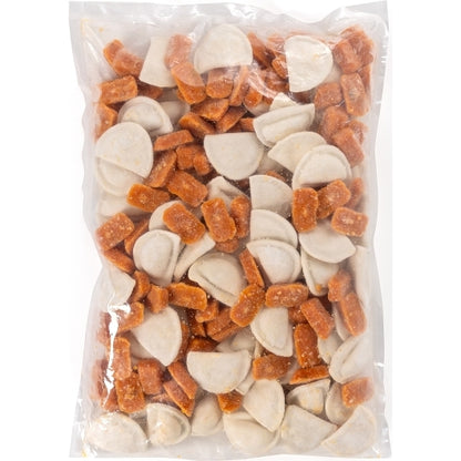 Mrs Ts Pierogies Mini Cheddar & Potato Pierogies in Marinara Sauce, 4 x 68 ct Case - Frozen Potatoes Sides