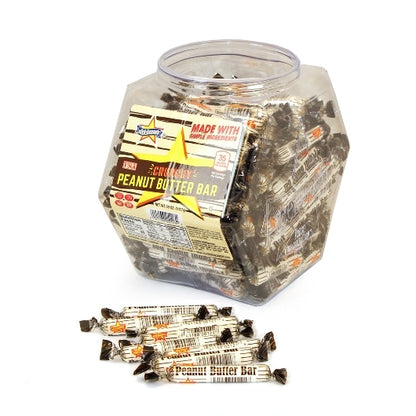 Atkinson Crunchy Peanut Candy Jar, 6 x 160 x 0.36 oz Case - Candy & Confections