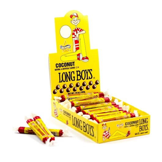 Long Boys Candy Coconut Changemaker, 16 x 48 x 0.39 oz Case - DOT product image 4
