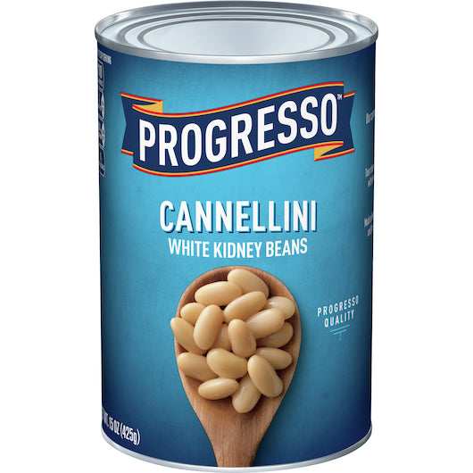 Progresso Cannellini White Kidney Beans, 24 x 15 oz Case - DOT product image 2