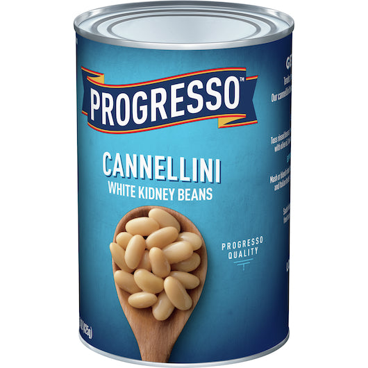 Progresso Cannellini White Kidney Beans, 24 x 15 oz Case - DOT product image 7