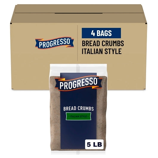 Progresso Italian Bread Crumbs, 4 x 5 lb Case - Pantry Ingredients