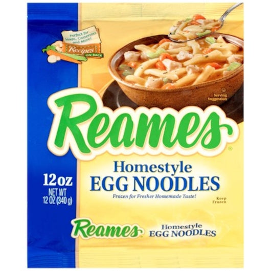 Reames HOMESTYLE EGG NOODLES, 8 x 12 oz Case - DOT product image 8
