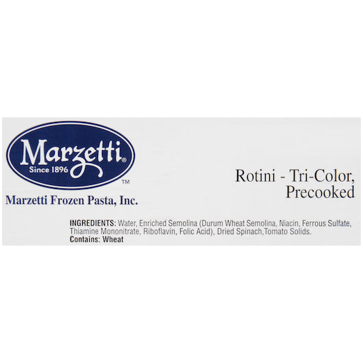 Marzetti PRECOOKED TRI-COLOR ROTINI, 6 x 3 lb Case - DOT product image 5