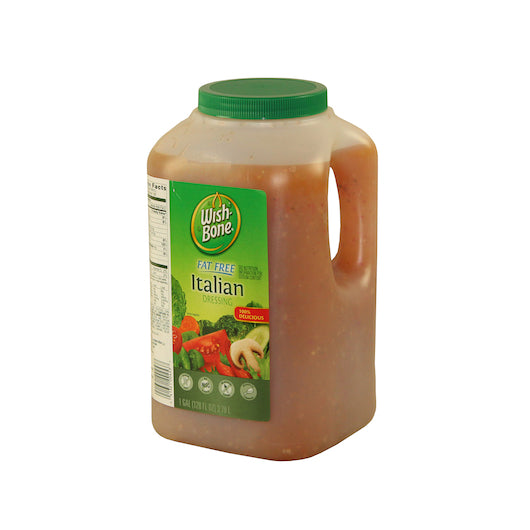 Wish-Bone Fat Free Italian Dressing Bulk, 4 x 128 fl oz Case - DOT product image 3