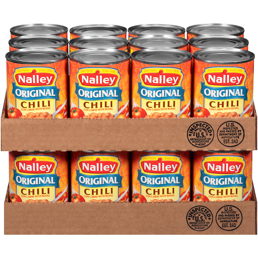 Chili Con Carne Chili With Beans Regular, 24 x 14 oz Case - DOT product image 2